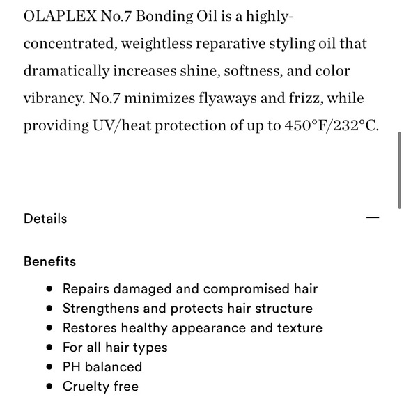 5/$25 🎆 NIB OLAPLEX No.7 Bonding Oil 0.25 oz - Picture 6 of 9